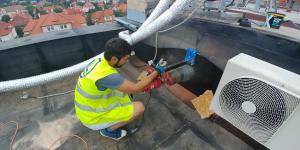 Provádění jádrových vývrtů